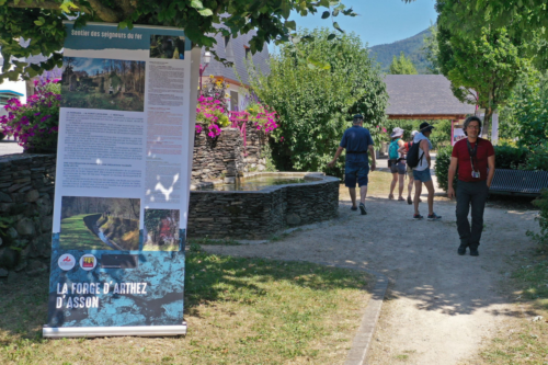 Une exposition proposée par la Maison des Patrimoines, dans le jardin de la mairie